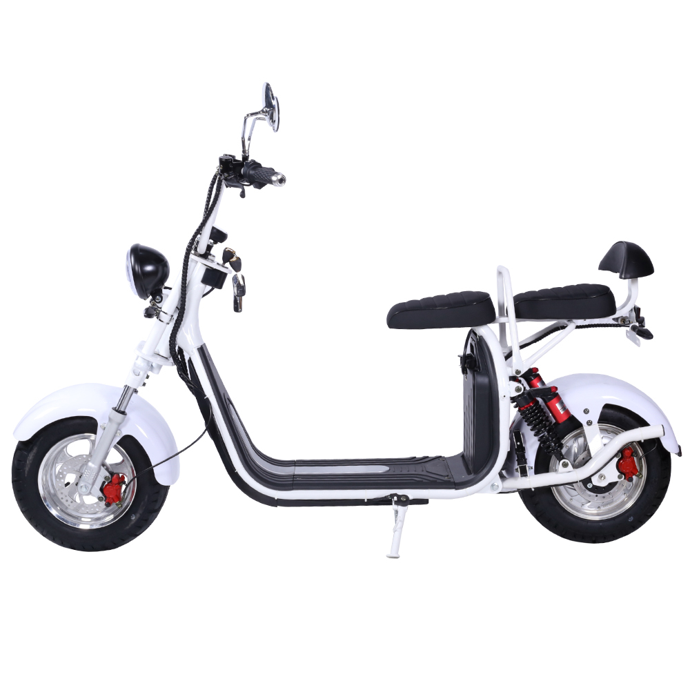 60v 45kmh EEC 2 seats E Motorcycle Electric Scooter Powerful Adult Citycoco EU Warehouse 2000W