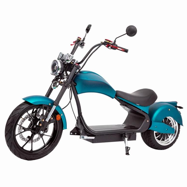 2022 Hot Selling 4000w/3000w 30Ah Citycoco Holland Warehouse e Chopper Electric Scooter with Removable battery EEC COC MH3