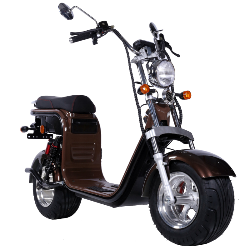 Wholesale 10 inch EEC Powerful 1500W/2000W Electric Citycoco e Scooters With Disc Brake System for Adults EU Warehouse HR8-4