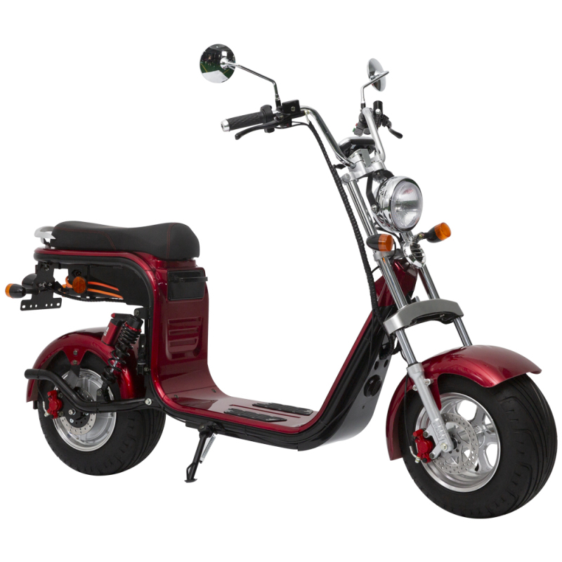 Wholesale 10 inch EEC Powerful 1500W/2000W Electric Citycoco e Scooters With Disc Brake System for Adults EU Warehouse HR8-4