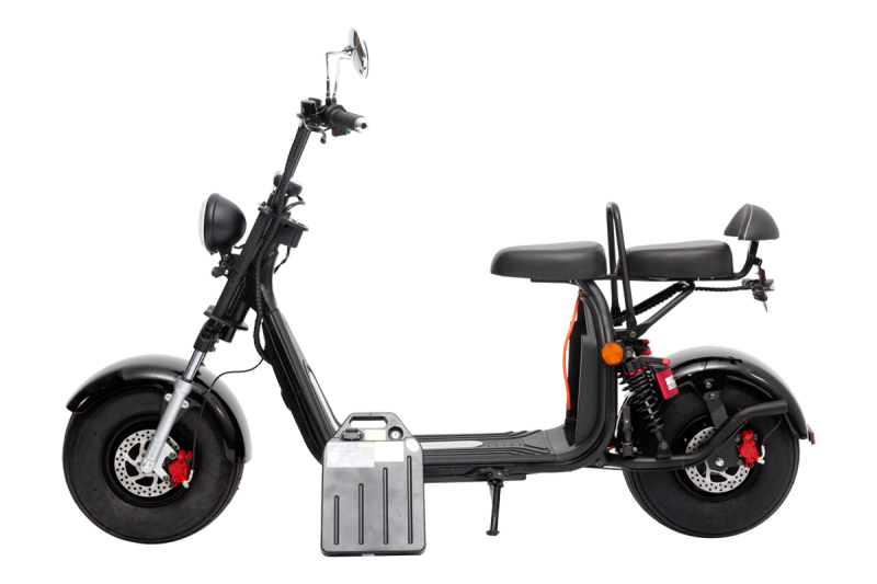 2022 Electric Motorcycle 2000w 20Ah Scooter Europe Warehouse Fat Tire Two Wheel Citycoco Adult for Sale HR2-2