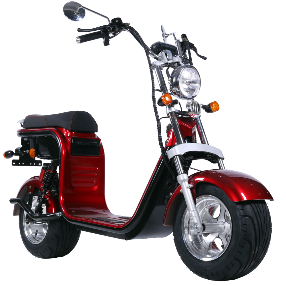 Wholesale 10 inch EEC Powerful 1500W/2000W Electric Citycoco e Scooters With Disc Brake System for Adults EU Warehouse HR8-4