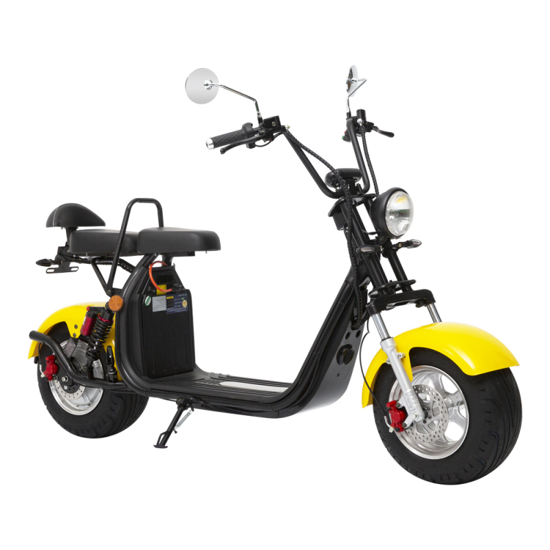 EEC COC European Warehouse Electric Citycoco 2000w20Ah Three-Speed Fat Tire Electric Scooter HR2-4