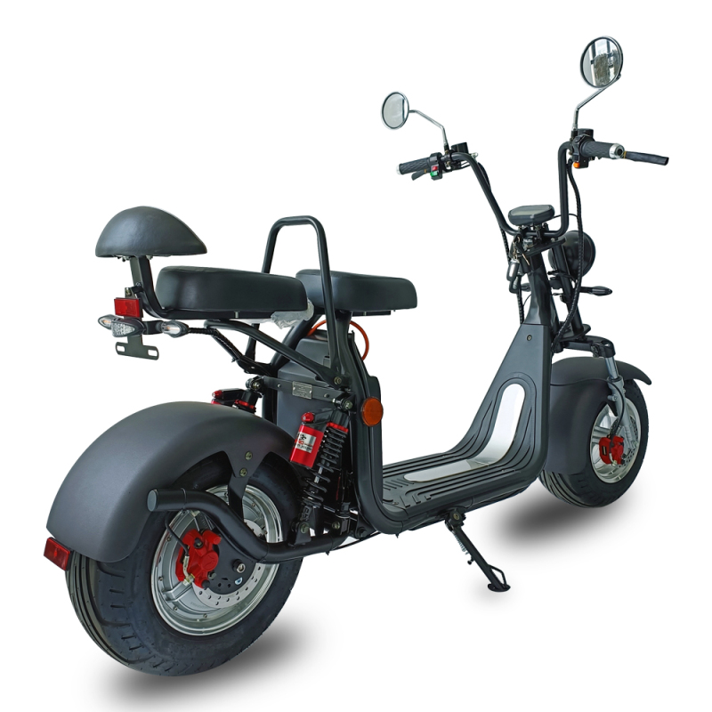 EEC COC European Warehouse Electric Citycoco 2000w20Ah Three-Speed Fat Tire Electric Scooter HR2-4