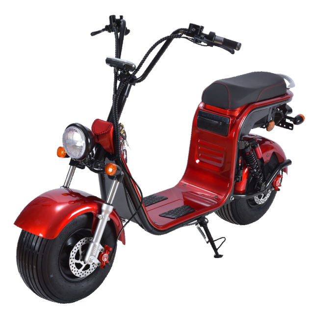 Drawable battery three-speed adjustable 1500W cool electric citycoco HR8-1