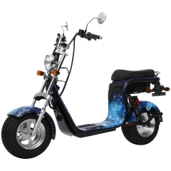 Wholesale 10 inch EEC Powerful 2000W Electric Citycoco e Scooters With Disc Brake System for Adults EU Warehouse HR8-4 45km/h