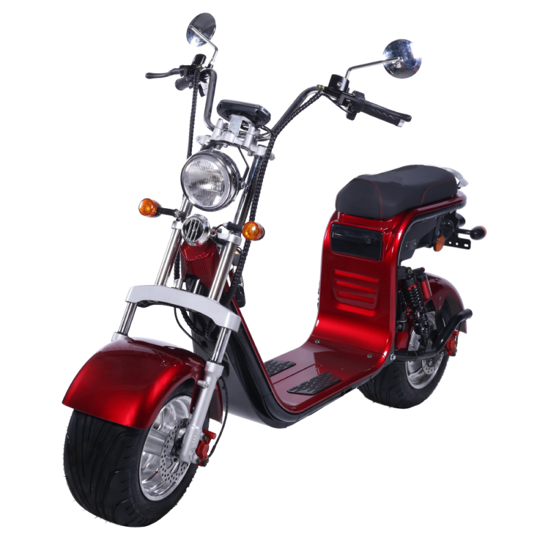 Wholesale 10 inch EEC Powerful 2000W Electric Citycoco e Scooters With Disc Brake System for Adults EU Warehouse HR8-4 45km/h