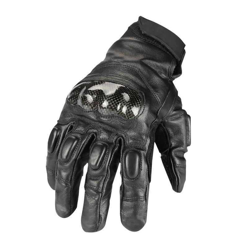 Leather Gloves Electric Scooter Riding Motorcycle Gloves Winter Riding Gloves Hand Protection