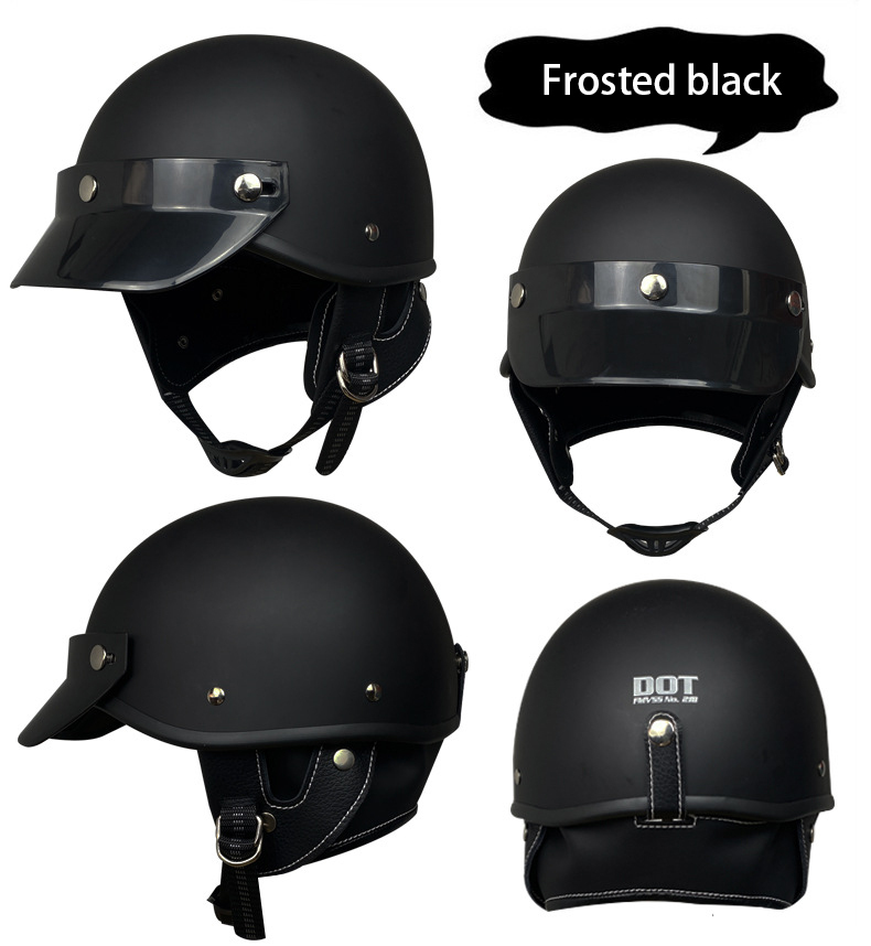 Electric Scooter Bike Bicycle Safety Helmets Open Face Motorbike Motorcycle Helmet Winter