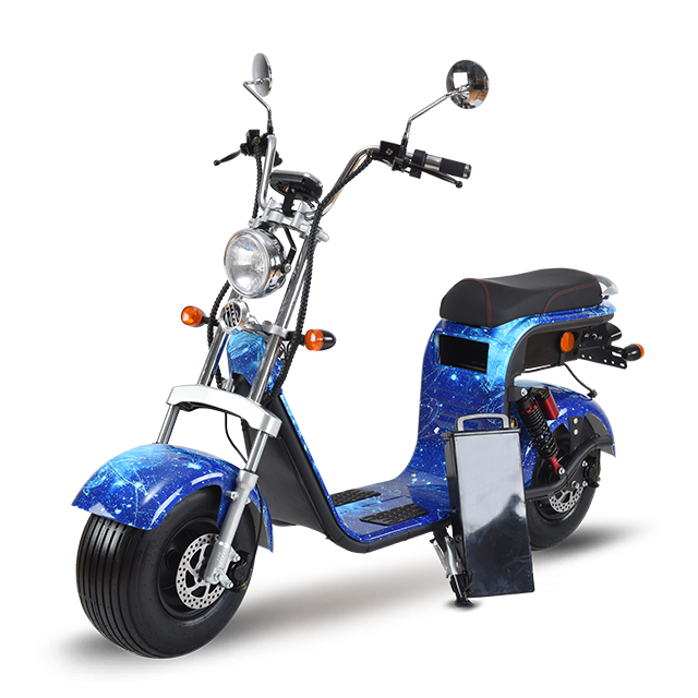 EEC COC seev citycoco 2000w 3000w electric scooter with fat bike tire HR8-2 45km/h