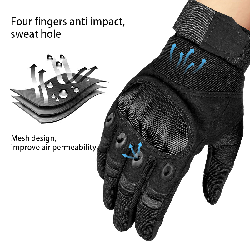 Touch Screen Gloves Biker Motorcycle Gloves Winter Work Gloves with Hand Protection
