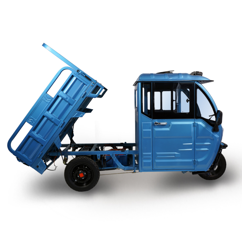 1000W/1200W/1500W Electric Cargo Trike e Electric Tricycles 3 Wheel Electric Cargo Bike Adult with Radio for Sale KH01