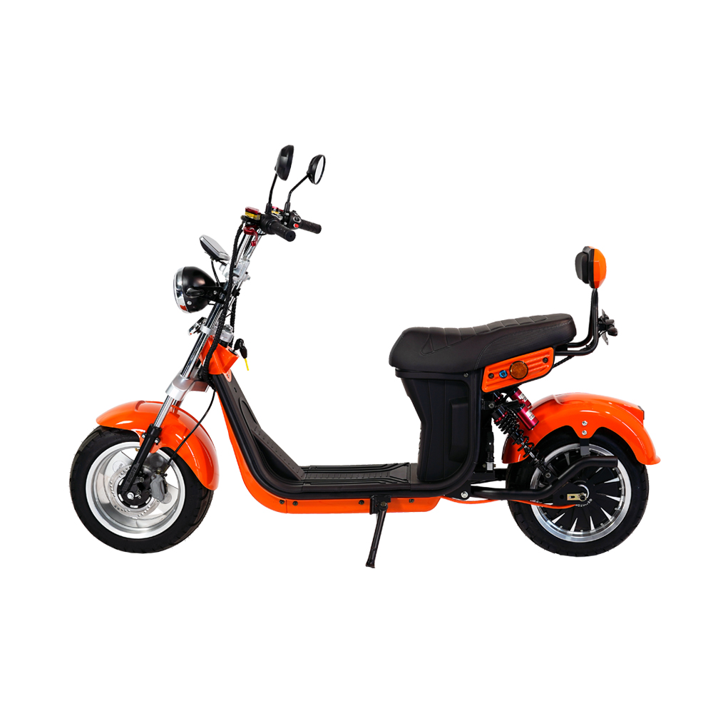 Upgraded NFC Unlock Big Wheel Off Road City Coco Electric e Scooters with Seat for Sale Fat Tire Citycoco Two Battery 45km h HR9