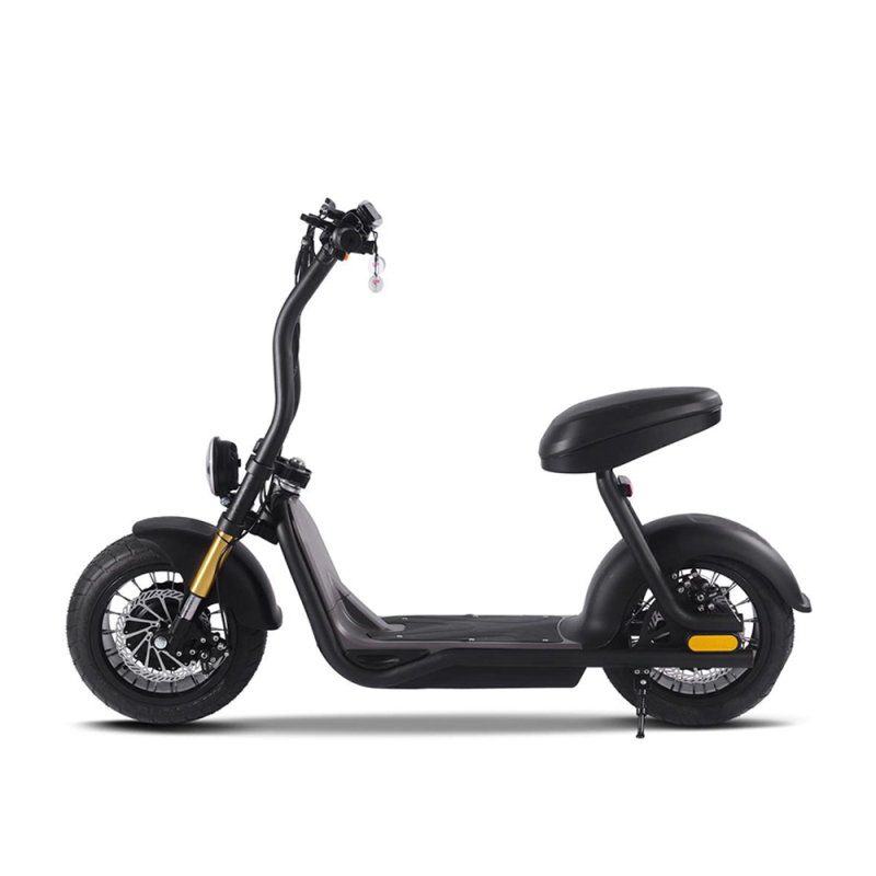 Mini Coco Electric Scooter Adults 48v 1000w Lithium Black E-Bike HS6