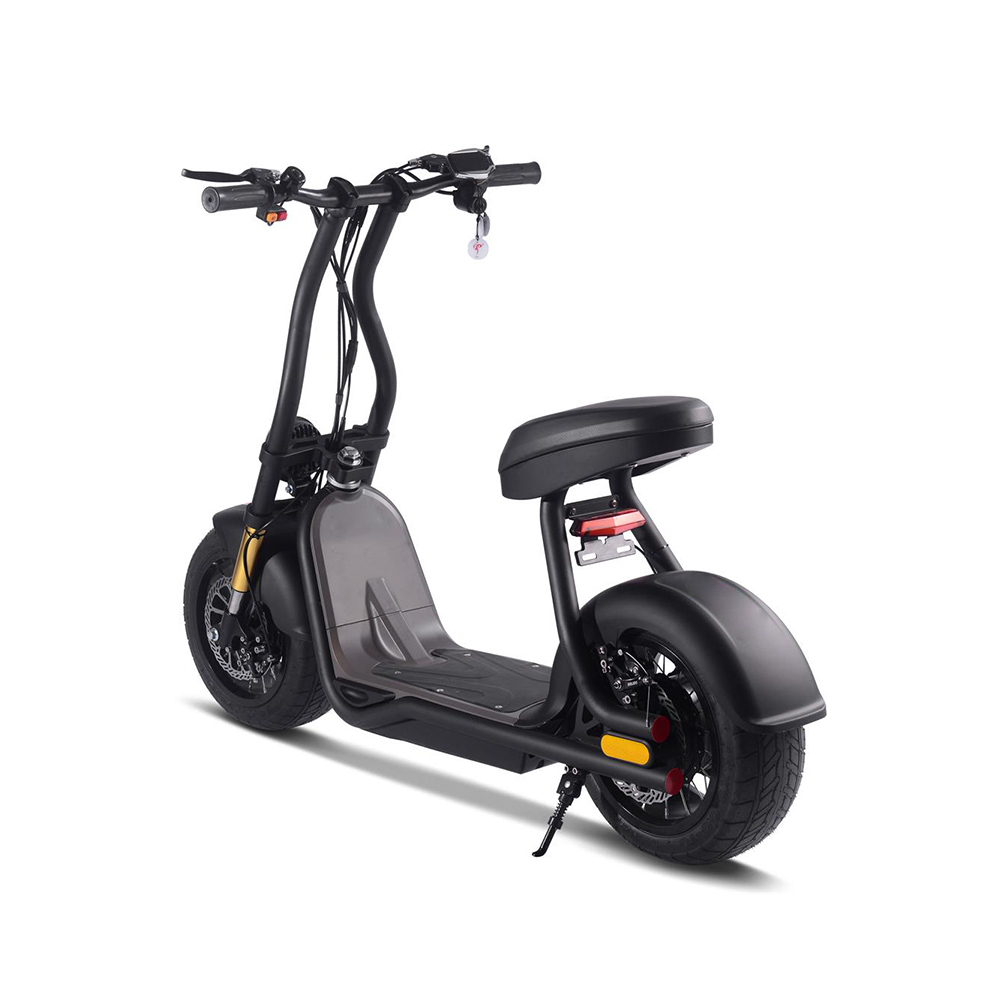 Mini Coco Electric Scooter Adults 48v 1000w Lithium Black E-Bike HS6