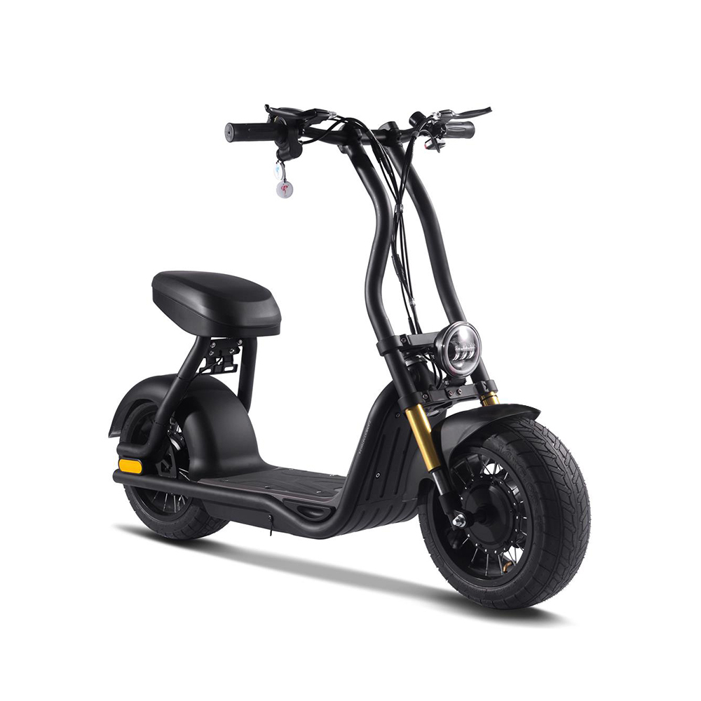 Mini Coco Electric Scooter Adults 48v 1000w Lithium Black E-Bike HS6