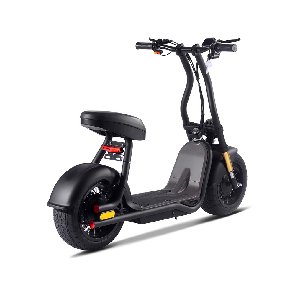 Mini Coco Electric Scooter Adults 48v 1000w Lithium Black E-Bike HS6
