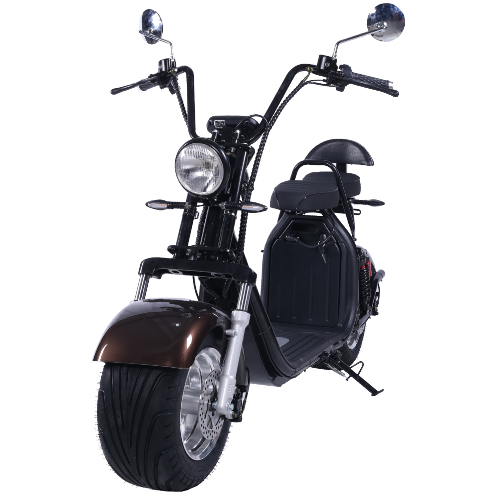 EEC COC European Warehouse Electric Citycoco 2000w20Ah Three-Speed Fat Tire Electric Scooter HR2-4