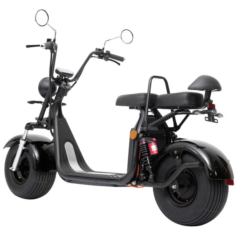 2022 Electric Motorcycle 2000w 20Ah Scooter Europe Warehouse Fat Tire Two Wheel Citycoco Adult for Sale HR2-2