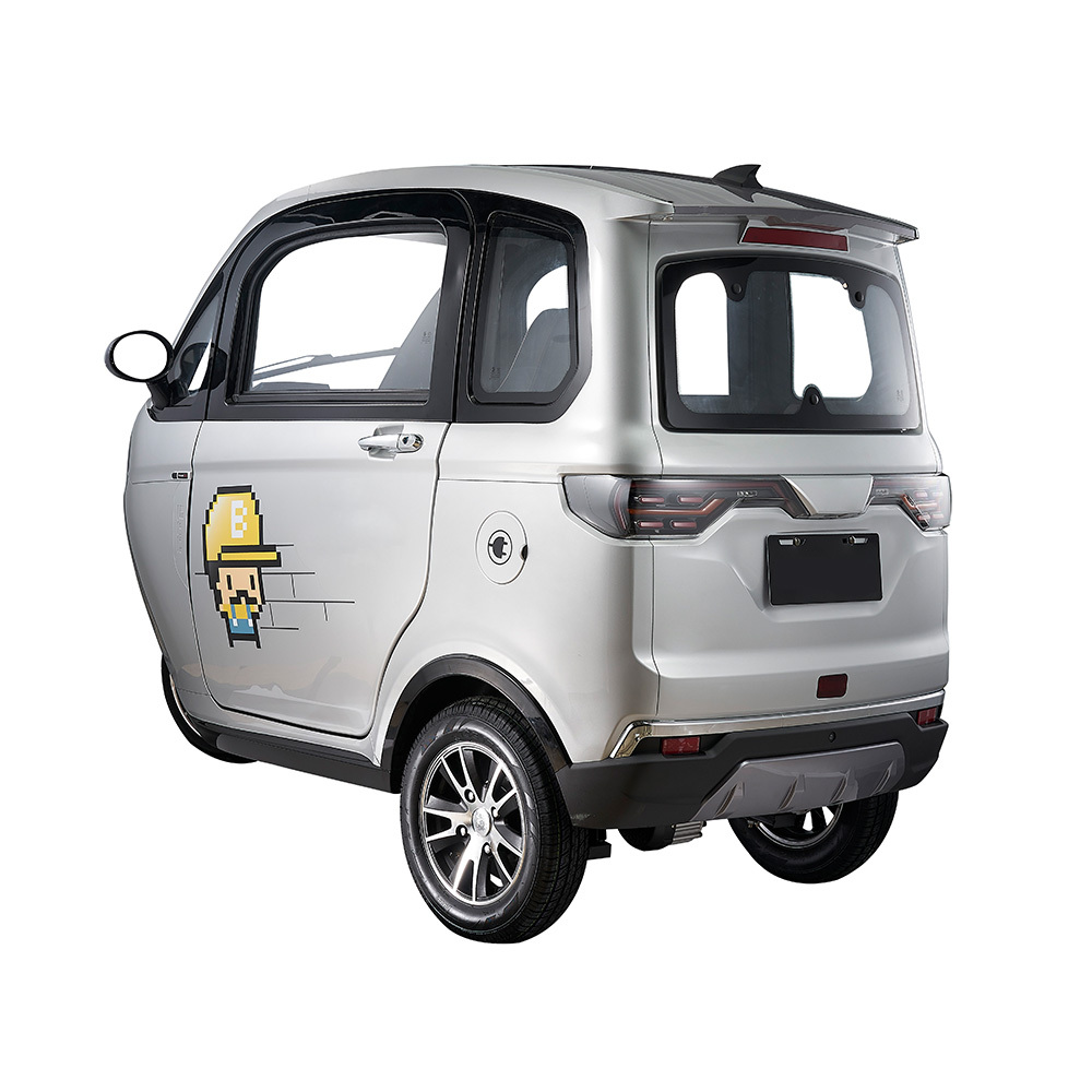 EEC Electric Closed Cabin Car Tricycle Three Wheel Car Tuk New Energy Passengers