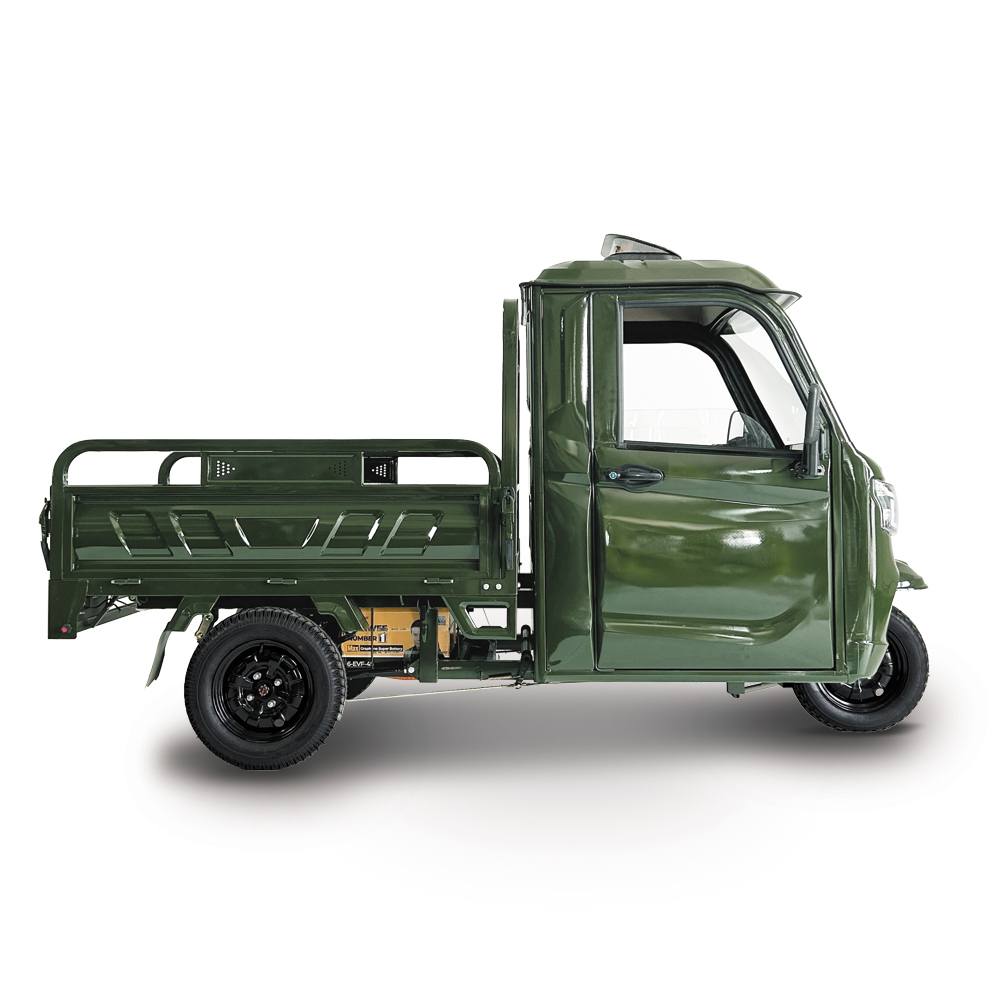 2024 New Model Best Price Electric Three Wheel Cargo Tricycle Auto Rickshaw EEC COC Trike for Carry KH01