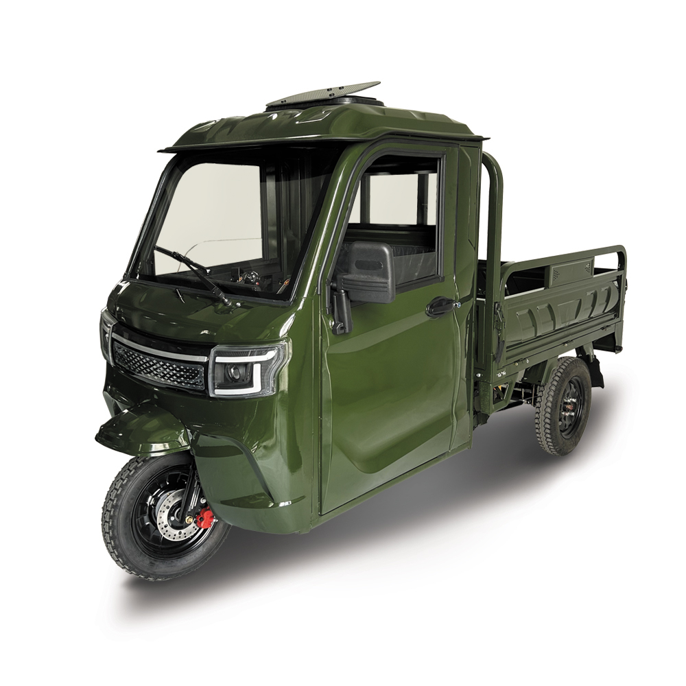 2024 New Model Best Price Electric Three Wheel Cargo Tricycle Auto Rickshaw EEC COC Trike for Carry KH01