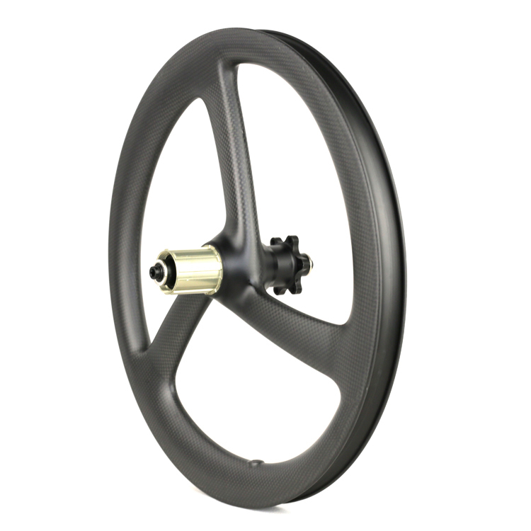 20inch 451 BMX Tri Spoke Carbon Wheels Clincher