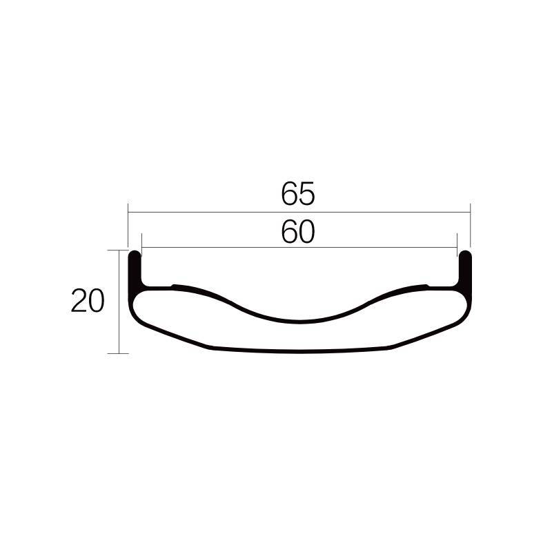 26er Fat Bike Rim 65mm