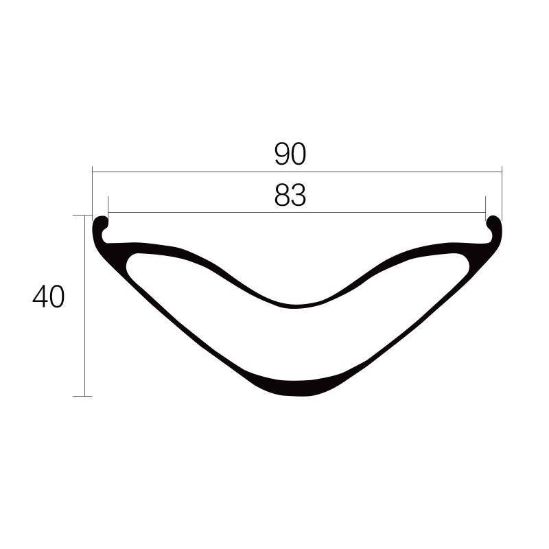 26er Fat Bike Rim 90mm