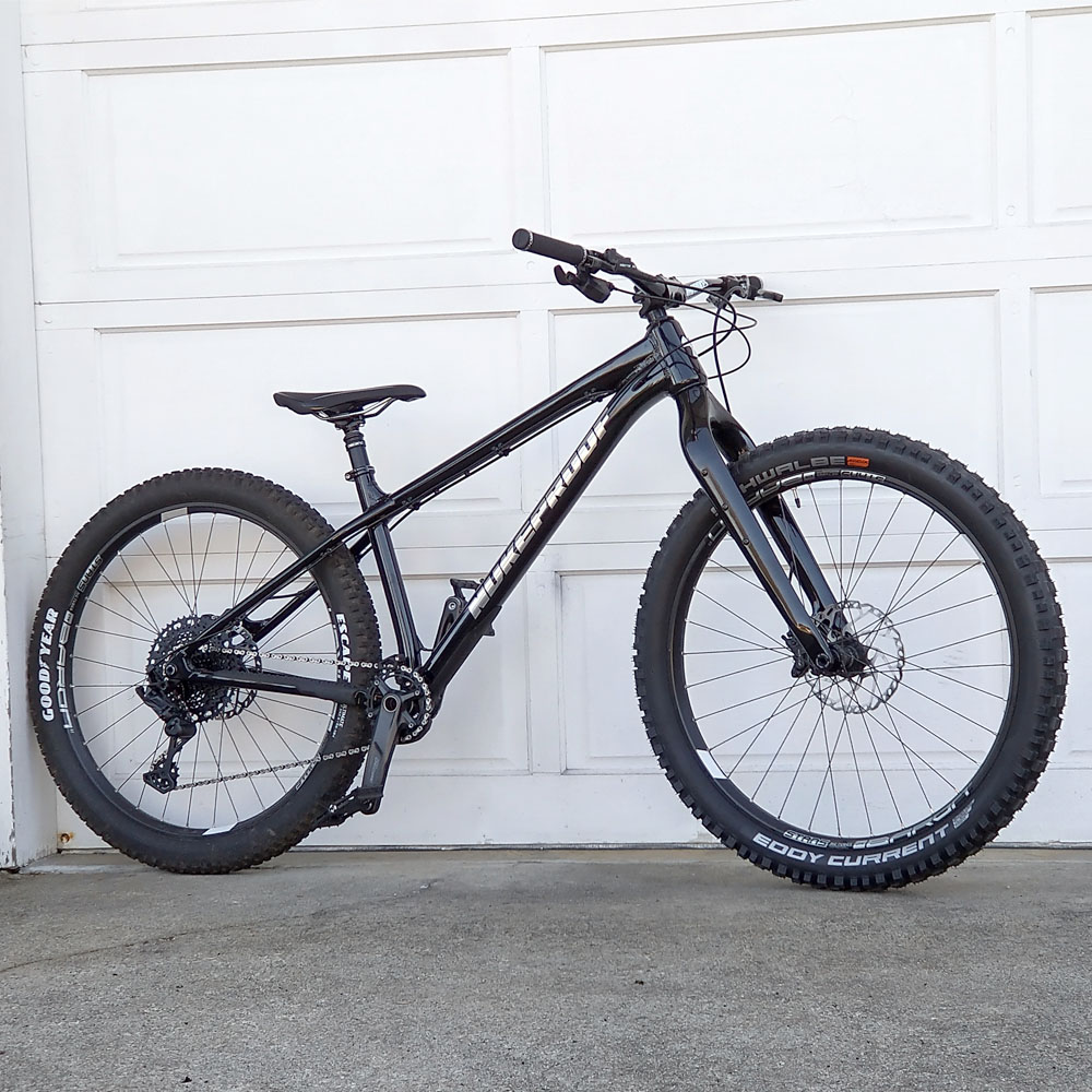 Rigid carbon mountain online bike