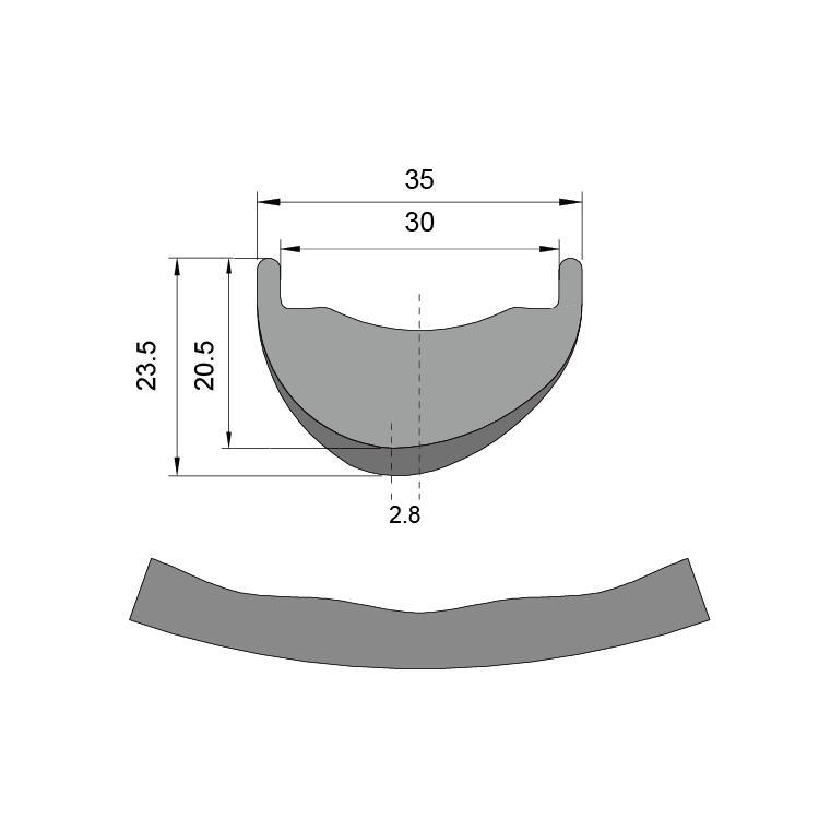 Vague SL 30 MTB XC Rims