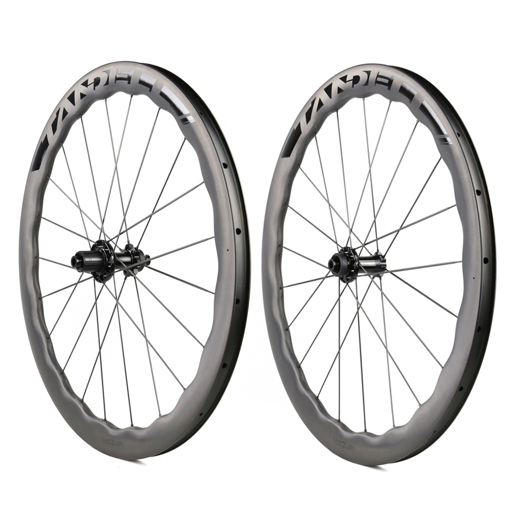 VAGUE Carbon Spokes Road Disc Wheels