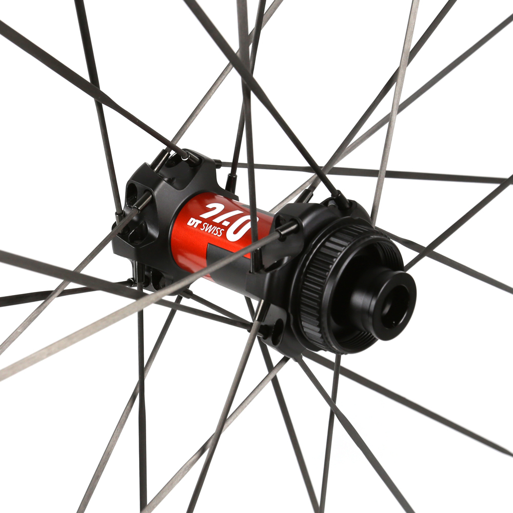 AR25 Carbon Spoke Road Disc Wheels DT SWISS 240
