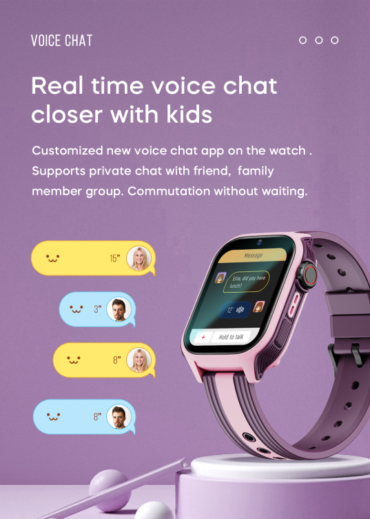 SA96 Android8.1 4G Kids GPS Smart Watch