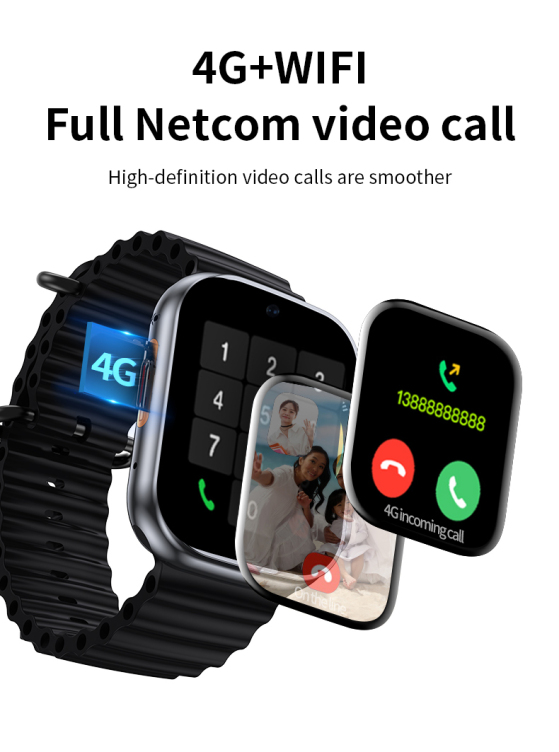 D10 4G Andoird 8.1 GPS Smart Watch