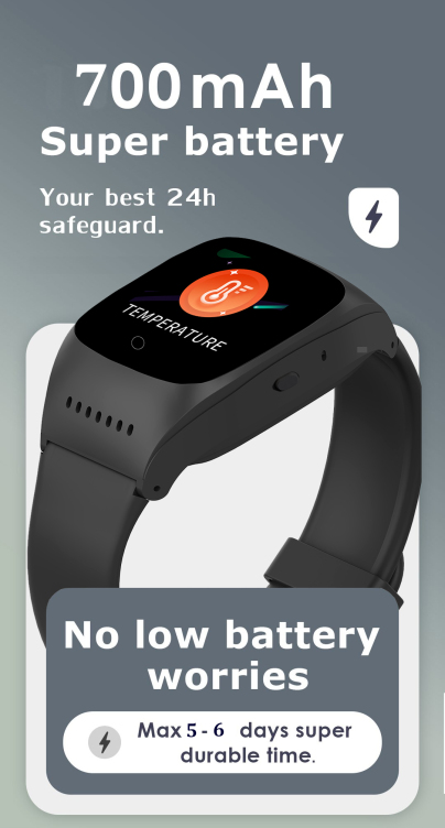 A93 4G Mini Size Elderly GPS Smart Watch