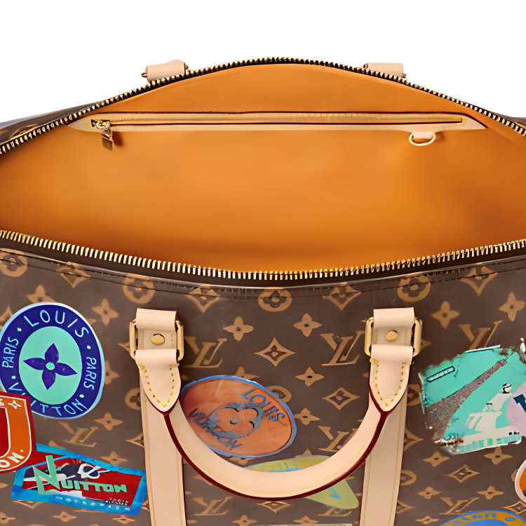 Louis Vuitton Keepall 50 mit Schulterriemen M15042