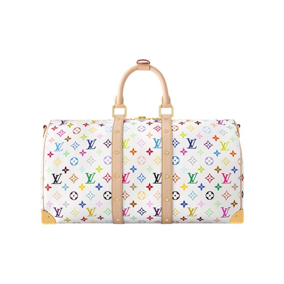 Louis Vuitton x Takashi Murakami Keepall 45 mit Schulterriemen