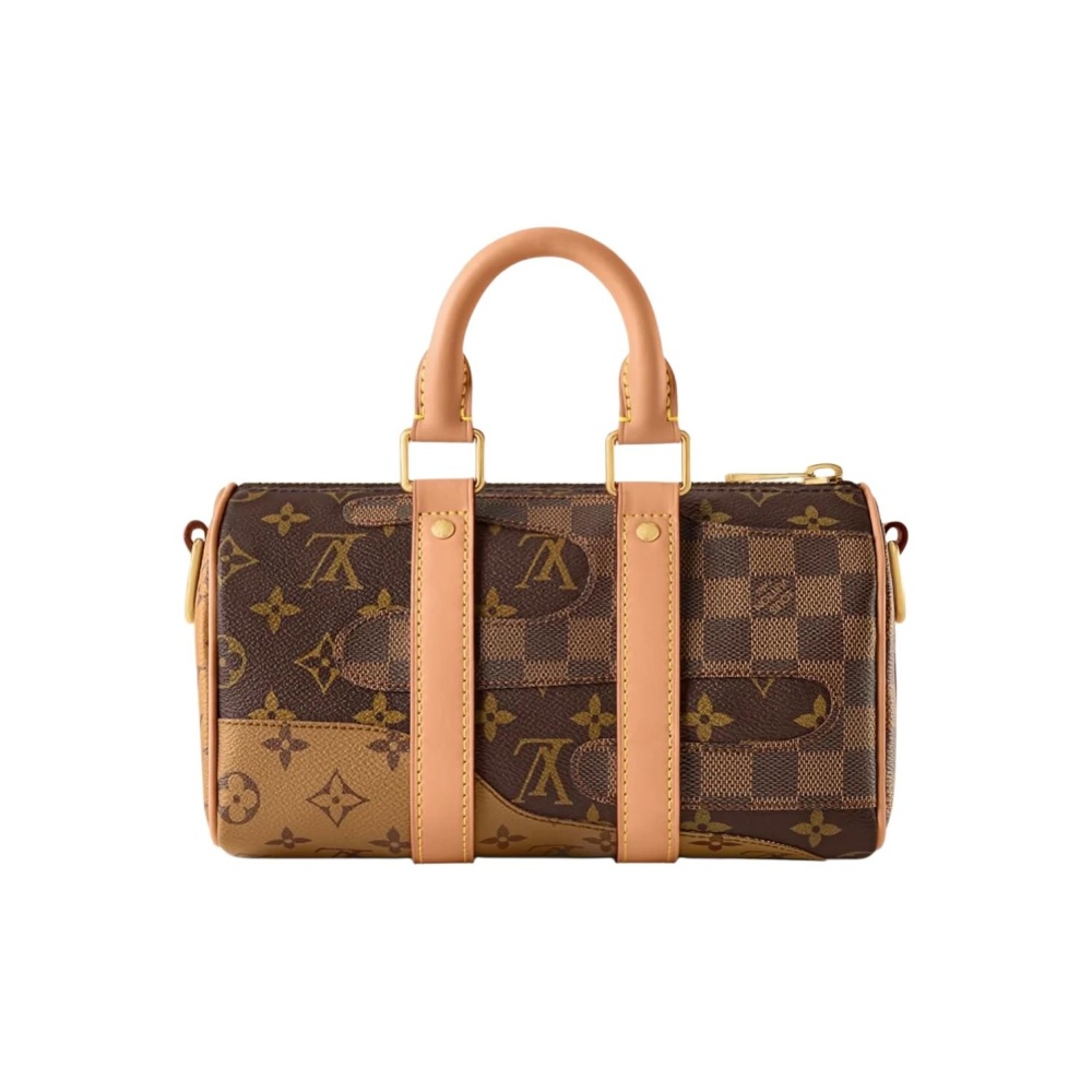Louis Vuitton x Nigo Keepall 25 mit Schulterriemen
