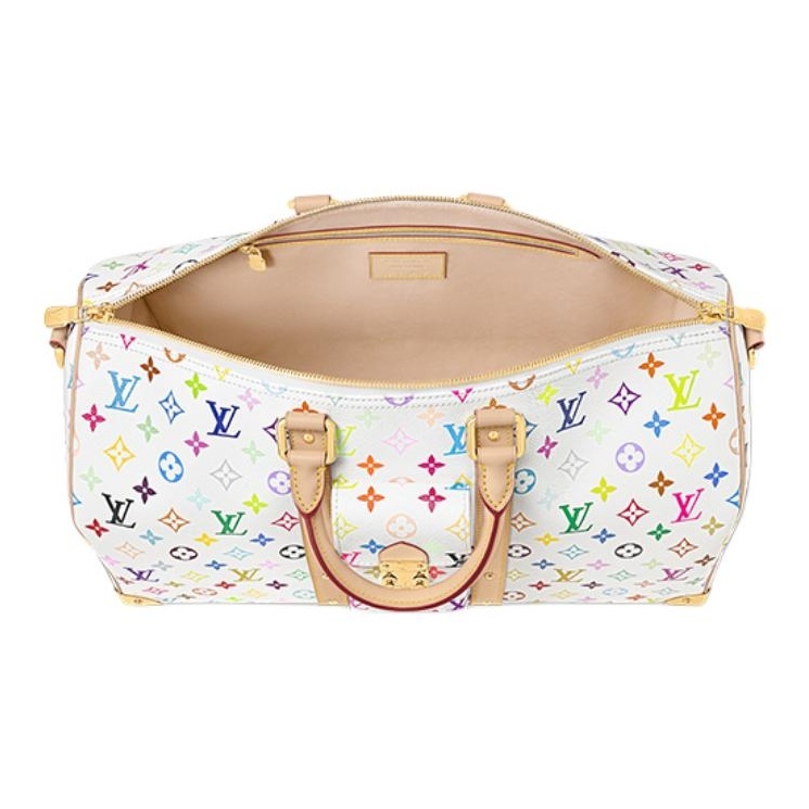 Louis Vuitton x Takashi Murakami Keepall 45 mit Schulterriemen
