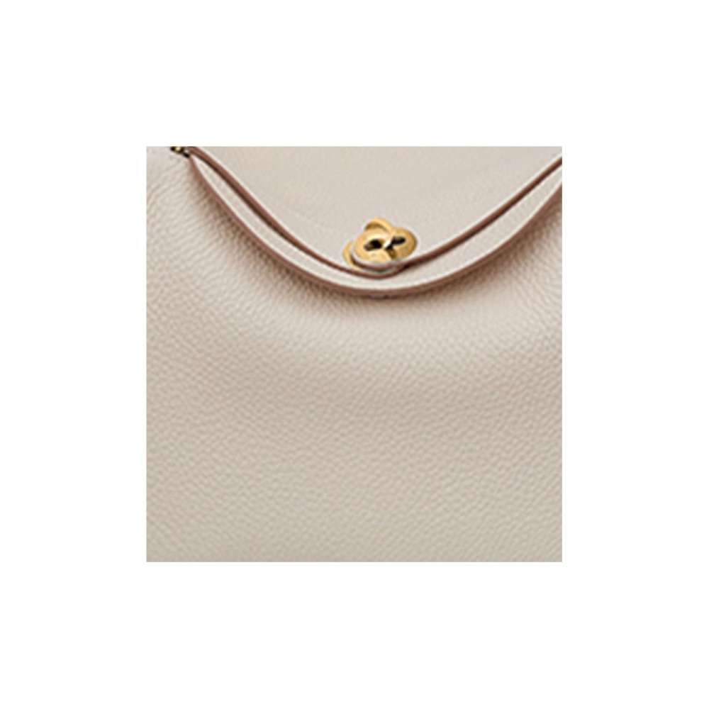 Hermès Lindy 26 Gelbgold Clemence Craie