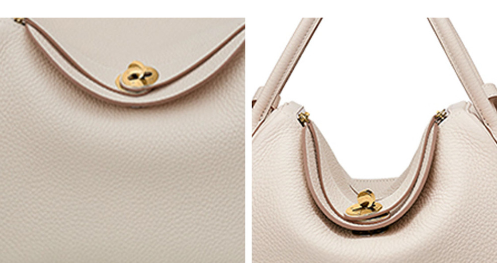 Hermès Lindy 26 Gelbgold Clemence Craie