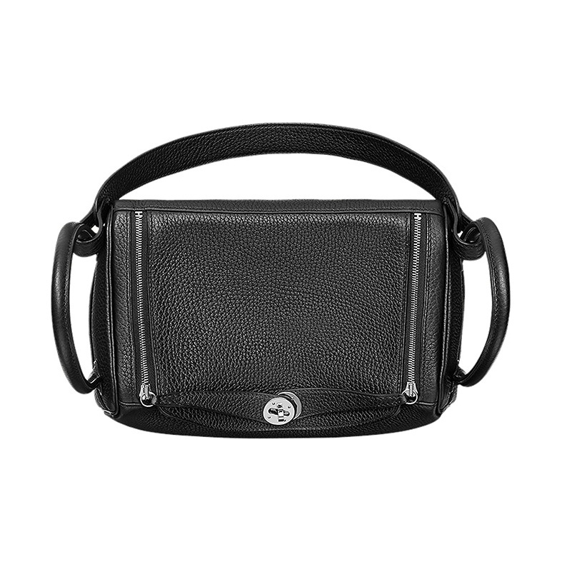 Hermès Lindy 26 Palladiumauflage Clemence Noir