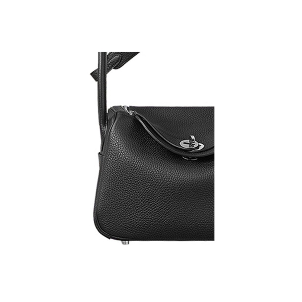 Hermès Lindy 26 Palladiumauflage Clemence Noir
