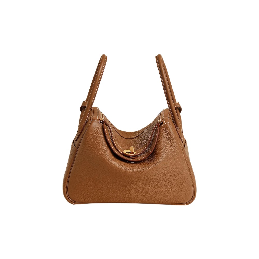 Hermès Lindy 26 Gelbgold Clemence Gold