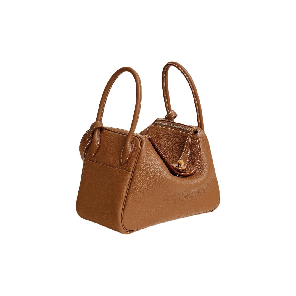 Hermès Lindy 26 Gelbgold Clemence Gold