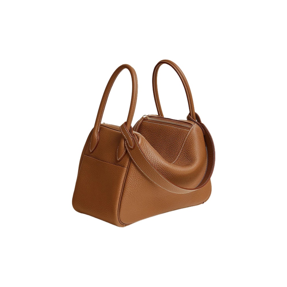 Hermès Lindy 26 Gelbgold Clemence Gold
