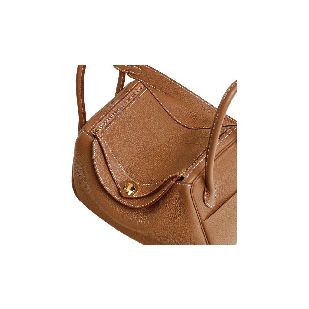 Hermès Lindy 26 Gelbgold Clemence Gold