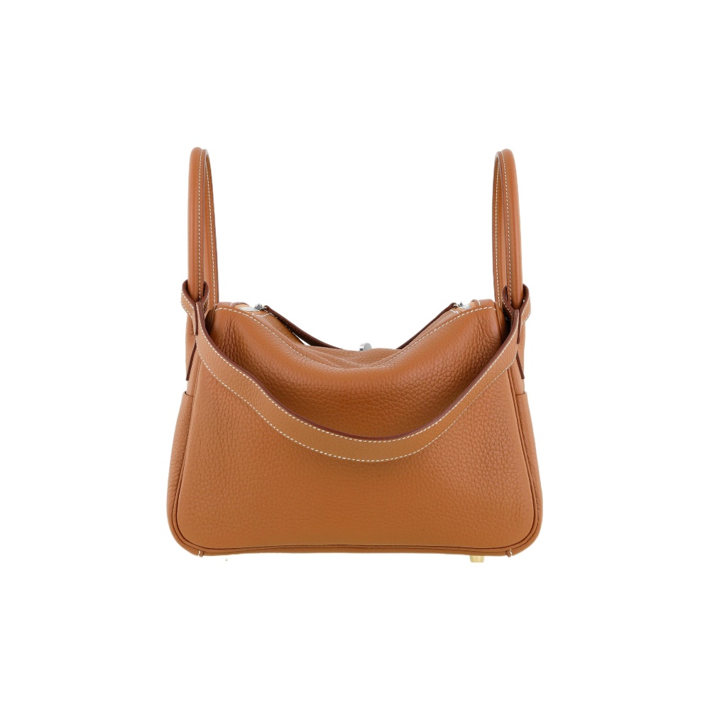 Hermès Lindy 26 Palladiumauflage Clemence Gold