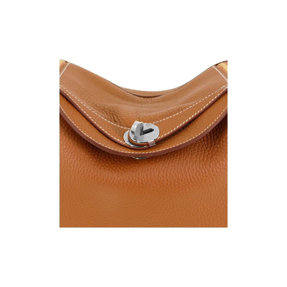 Hermès Lindy 26 Palladiumauflage Clemence Gold